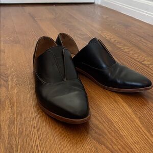 Nisolo Black Leather Loafers